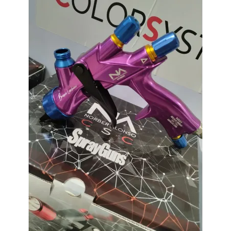 Pistola R25 NA CSC Híbrida Vulkan Compact Pro Gold